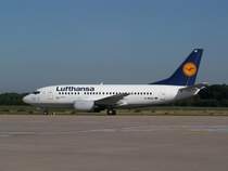 Die D-ABJC auf ihrem Weg zur Parkposition. Das Foto stammt vom 22.09.2007