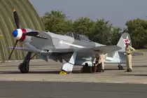 Private, F-AZXZ, Yakovlev, Yak-3UA, 26.06.2010, LFQI, Cambrai-Epinoy, France 



