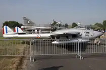 Private, F-AZOO, deHavilland, DH-100 Vampire FB-6, 26.06.2010, LFQI, Cambrai-Epinoy, France 



