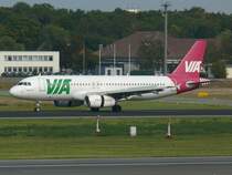 Air VIA A 320 LZ-MDB Berlin TXL 20.09.2007