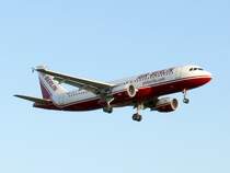 Air Berlin A 320 D-ABDM im Landeanflug auf die Runway 26R Berlin TXL 16.09.2007