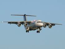 Eurowings BAe 1463 im Landeanflug auf die Runway 26R Berlin TXL 16.09.2007