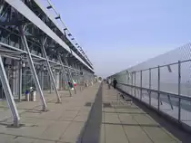 Besucherterrasse - Flughafen Stuttgart - 4. Januar 2009