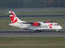 CSA ATR-42-500 OK-KFN beim Start in Berlin-Tegel am 09.10.2010