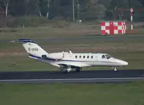 Jetline Cessna 525A Citation CJ2 D-IVVA nach der Landung in Berlin-Tegel am 09.10.2010