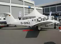 D-GPAZ, Piper PA-44-180 Seminole, 2010.04.08, FDH-EDNY, Friedrichshafen (Aero 2010), Germany 

