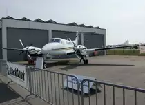 D-IJAH, Beechcraft B-200 King Air, 2010.04.08, FDH-EDNY, Friedrichshafen (Aero 2010), Germany 

