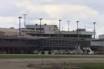 Berlin-Schnefeld-Airport am 17. August 2010 um 10.40 Uhr. 