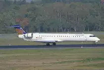 Lufthansa Regional(Eurowings) Canadair Regjet CRJ900LR D-ACNH nach der Landung in Berlin-Tegel am 09.10.2010