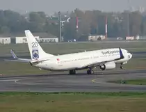 SunExpress B 737-86Q TC-SUO beim Start in Berlin-Tegel am 09.10.2010