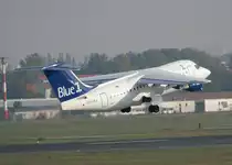 Blue 1 Avro Regjet RJ85 OH-SAJ beim Start in Berlin-Tegel am 09.10.2010