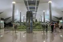 Der Garten im Terminal 3 am Dubai Airport. Aufnahmedatum: 25.12.2010