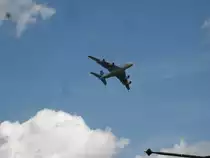 Airbus A 380, bei Flugvorfhrungen zur ILA 2006 in Berlin