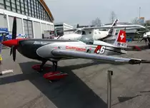 HB-MTE, Extra 330 SC Silver Raider, 2010.04.08, FDH-EDNY, Friedrichshafen (Aero 2010), Germany 

