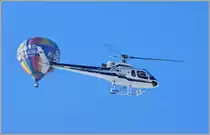 Nicht nur das mitfliegen im Ballon war mglich sondern auch ein Rundflug im Hubschrauber.
(23.01.2011)