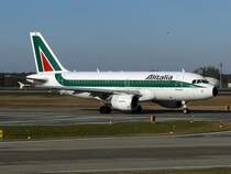 Alitalia 319 I-BIMJ Berlin TXL 03.02.2008