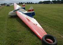 ohne Reg.-Nr.  The Budgie  (Segler ist leider nicht mehr flugtauglich), Fauvel AV-36, 2011.06.13, EDLG, Goch (Asperden), Germany

