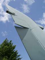 Das Heckleitwerk eines Tornado am 18.06.11