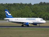 Finnair A 319-112 OH-LVG nach der Landung in Berlin-Tegel am 30.04.2011