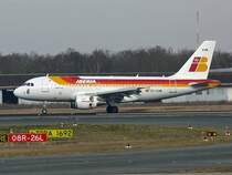Iberia 319 EC-KHM Berlin TXL 17.02.2008