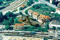 Sikorsky CH-53D, 84+50, beim Tiefflug Anfang der 80iger Jahre in S�ddeutschland 