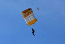 Fallschirmspringer auf dem Flugplatz Leutkirch im Allg�u - 15.07.2011