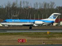 KLM F70 PH-KZO Berlin TXL am 23.02.2008