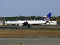 Copntinental 752wl N14121 Berlin TXL am 23.02.2008 take off Rwy 26R