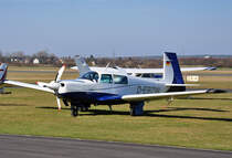 Mooney M20K D-EBZW in Bonn-Hangelar - 02.03.2011