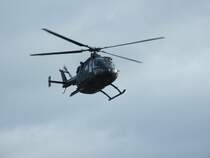 Eine Bundeswehr MBB BO105 ist im Anflug.Koblenz 27.2.08