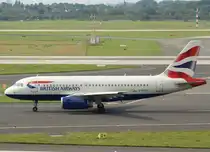 British Airways, G-EUOC, Airbus A 319-100, 28.07.2011, DUS-EDDL, Dsseldorf, Germany