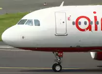 Air Berlin (Belair), HB-IOX, Airbus A 319-100 (Bug/Nose), 28.07.2011, DUS-EDDL, Dsseldorf, Germany