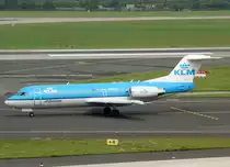 KLM cityhopper, PH-KZL, Fokker 70, 28.07.2011, DUS-EDDL, Dsseldorf, Germany