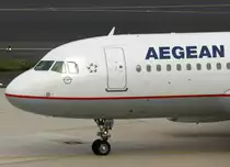 Aegean Airlines, SX-DGE, Airbus A 320-200 (Bug/Nose), 28.07.2011, DUS-EDDL, Dsseldorf, Germany