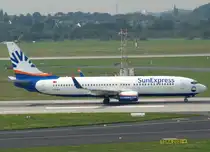 SunExpress, TC-SUI, Boeing 737-800 wl (neue SE-Lackierung), 28.07.2011, DUS-EDDL, Dsseldorf, Germany