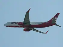 Air Berlin B 737-82R D-ABKA kurz nach dem Start in Berlin-Tegel am 26.08.2011