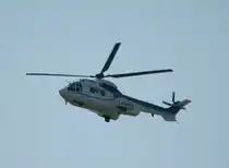 Germany Air Force AS-532 U2 Cougar 82+01 am 26.08.2011 ber dem Flughafen Berlin-Tegel