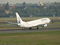 SunExpress B 737-8HC TC-SNG beim Start in Berlin-Tegel am 01.10.2011
