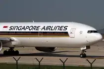 Singapore Airlines, 9V-SWD, Boeing, B777-312ER, 12.05.2012, BCN, Barcelona, Spain



