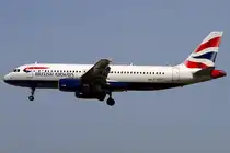 British Airways, G-EUUT, Airbus, A320-232, 12.05.2012, BCN, Barcelona, Spain 



