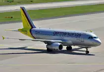 A 319-132 D-AGWJ Germanwings taxy in CGN - 12.08.2012