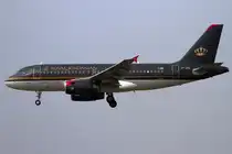 Royal Jordanian, JY-AYL, Airbus, A319-132, 08.09.2012, BCN, Barcelona, Spain 





