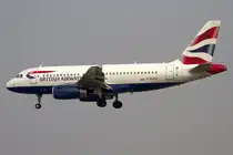 British Airways, G-EUOG, Airbus, A319-131, 08.09.2012, BCN, Barcelona, Spain 



