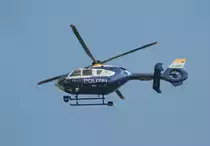 Germany Police EC-135P2 D-HBBY am 10.07.2012 ber dem Flughafen in Berlin-Schnefeld