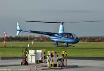 R 44 Raven II D-HBBB  Heli AG  in Bonn-Hangelar - 20.10.2012