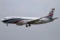 Air Bucharest, YR-TIB, Boeing, B737-3L9, 08.09.2012, BCN, Barcelona, Spain 



