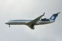 Belavia Canadair Regjet CRJ200ER EW-276PJ bei der Landung in Berlin-Schnefeld am 10.07.2012