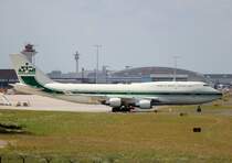 Kingdom Holding B 747-4J6 HZ-WBT7 am 16.08.2012 auf dem Flughafen Frankfurt am main