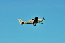 Cirrus SR22 D-ELYX beim Start von Bonn-Hangelar - 12.01.2013