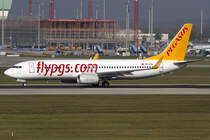 Pegasus Airlines, TC-AIS, Boeing, B737-82R, 25.10.2012, MUC, Mnchen, Germany 







